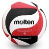 Molten Men's V5M5000 Volleyball - Black/Red
