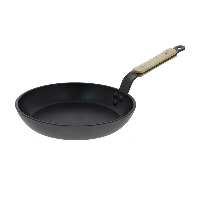 deBUYER DB20 Frying Pan, Black, 9.4 inches (24 cm)