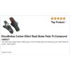 55mm Red Rubber Pad Inserts for Campagnolo Record Chorus Centaur Road Brakes