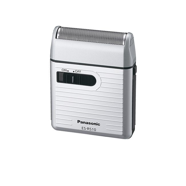 Panasonic ES-RS10-S Men's Shaver, Single Blade, Silver Tone