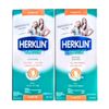 2 PACK! Herklin Shampoo 4oz For Lice Shampoo Mata Piojos + Comb!