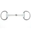 Korsteel Flexi Mouth Jointed Eggbutt Snaffle Bit, IVory, 5.5"