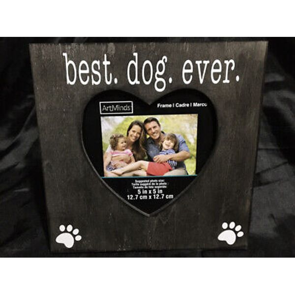 Personalized Pet Frame, Personalized Pet Picture Frame Gift, BEST DOG EVER 🐕