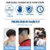 1 Roll Disposable Barber Neck Strips Neck Paper Professional Stretchy Paper Neck Band for Salon Haircut Styling
