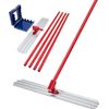 Bull Concrete Float 36"x 8" Concrete Tool Trowel Float with 4 Handle Round End