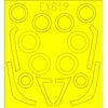 Eduard Mask 1:48 - F-16c/n (tamiya)