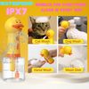 Rechargeable Electric Pet Foam Shampoo Dispenser Duck Shape
