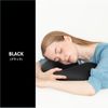 Neck Pillow, Compact, Pump Type, Lightweight, Air (Black)