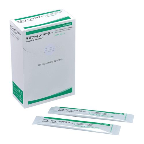 Alcare Deofine Powder 17891 Stomer Purposes Powder Deodorizer 17891 30 Packs