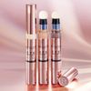 Makeup Revolution Eye Bright Concealer, Buildable Coverage, Dewy Finish, Caramel, 3ml