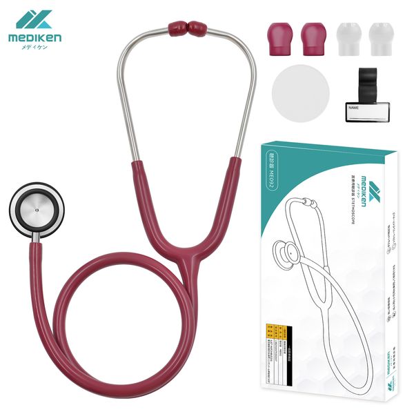 ★ 1500 yen off with coupon! ★ &quot;High quality stainless steel head&quot; stethoscope medical heart sound inner spring stethoscope double stethoscope auscultation medical stethoscope set stethoscope for children examination earpiece soft ear tip nurse n