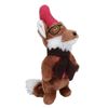 AB Tools Plush Dandy Dude Fox Dog Puppy Play Time Soft Toy With Squeaker