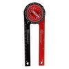 360° Mitre Saw Protractor Precision Angle Finder for Coving/Cornice/Woodwork/DIY for Inside & Outside Corners - 18.5cm Long