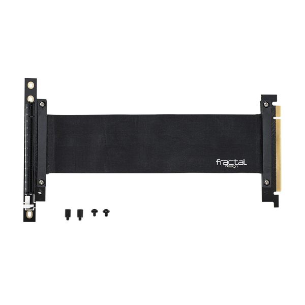 Fractal Design Flex VRC-25 - PCI-E Riser for Define R6 - Define S2 - Define S2 Vision - Meshify S2 - PC Case - Highly flexible - Zero-latency performance - Full PCIe 3.0 support - Accessory