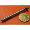 Zinc Hex Head Lag Screw 7/16 Hex Size 1/4 Thread x 3.00" Length, 50 pcs