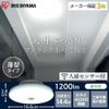 Iris Ohyama SCL12DMS-UU Small Ceiling Light, Thin, 1,200 lm, With Motion Sensor, Daylight Color