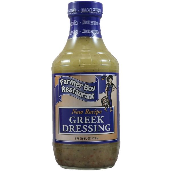 Farmer Boy Greek Salad Dressing,16 Fl Oz (Pack of 6)