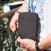 Lifeventure RFID Protected Travel Neck Pouch, Grey