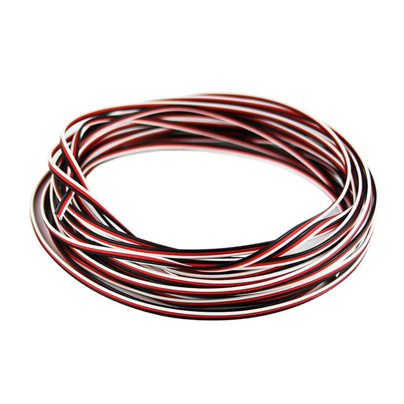 OliYin Servo Cable 3p line 32 feet for Futaba JR Hitec RC Twisted servo Hobby Model Aircraft Wiring 30 Coresx0.08 : Buy Online at Best Price in KSA - Souq is now