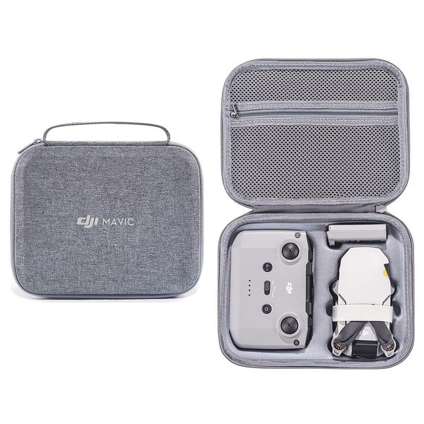 INSYOO Original Mini 4K, Mavic Mini 2 Carrying Case Storage Bag Hard Shell Box for DJI Mini 4k, Mini 2, Mini 2 SE Drone Accessories (mini 2, grey)