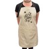 Let It Snow Winter Christmas Design Stone Apron