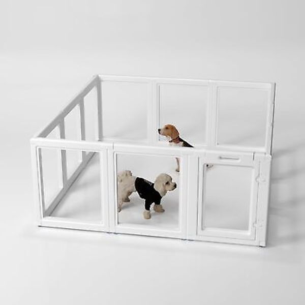 Dog Fence Pet Playpen,Suitable for Dogs, Cats,Rabbit, pet playpen