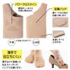 Alphax Bunion Supporter, Doctor's Bunion Support, Pita Skin, Small, Left Leg