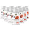 Keto Burn AM - Keto & Weight Support - 10 Bottles- 600 Capsules