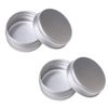 nuoshen 20 Pcs Aluminium Tin Jars, 20ml Empty Cosmetics Containers Pots for Cream Sample Makeup Creams