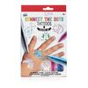 NPW USA Connect-The-Dots Temporary Tattoos, 26-Count