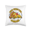 Pizza Production Engineer Chef Baker Pizzaiolo Pizza Maker Throw Pillow
