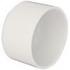 Spears 447 Series PVC Pipe Fitting, Cap, Schedule 40, 1/2" Socket (Pack of 10)