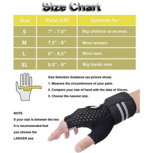 yenlk Gym Gloves for Men & Women Weight Lifting Fitness Gloves Breathable Ladies Gloves Training Non-Slip Silicone Padded Palm Grip Protection Exercise Workout Cycling Pull ups Microfiber (M)