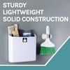 Large Magnetic Lint Bin - White