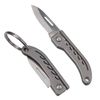 TIKIDESIGN Mini Titan Pocket Knife EDC Utility Knife (Grey)