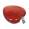 CrystalAge Carnelian Heart Pendant