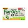 Fergon Iron Supplement, Tablets, 100 Count (Pack of 3)