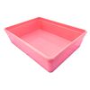 Instrument tray – 19cm x 14cm x 5.5cm. polypropylene (Pink)