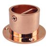 Cup End Decking Rope Post Fitting-Rope Copper Bronze Upto 36mm
