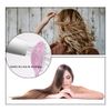 DHinkyoung Hair Detangling Brush with Bending Bristles,Unique Spiral Hairbrush,Anti Static Hair Straightening Brush,Comfortable Massage Brush for Women Men Wet and Dry Hair (Pink)