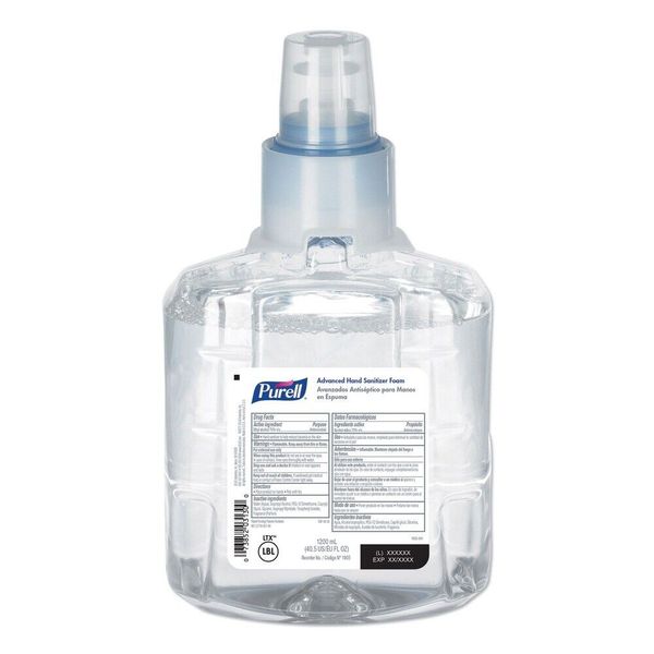 PURELL 190502EA 1200 ml Refill Advanced Hand Sanitizer Foam for LTX-12 New