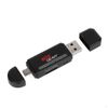 Ritz Gear™ OTG USB/Micro USB Multi-Function SD/MICRO SD Card Reader/Writer For PC, Tablet and Smartphones