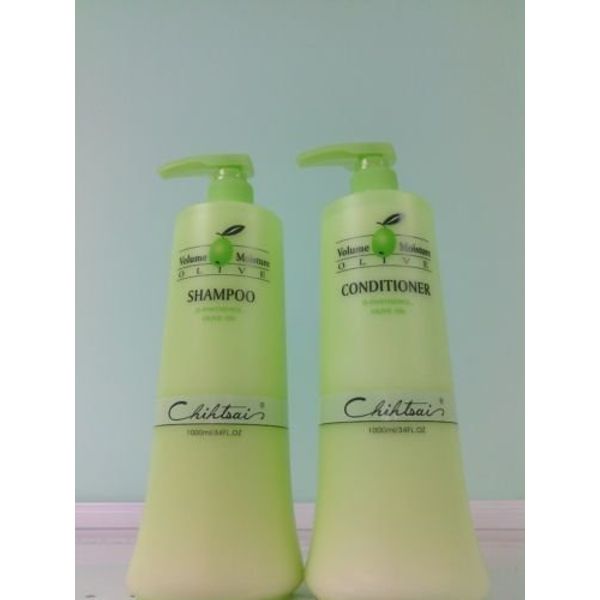 Chihtsai Volume Moisture Olive Shampoo & Conditioner Set (34 Fl.oz) by Chihtsai