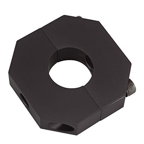 Black Aluminum Ballast Weight Bar Clamp, 1-3/4 Round Tube
