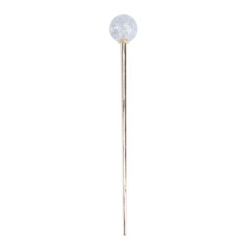 Angoily 1pc Japanese Hair Sticks for Long Hair Chinese Hair Pin Vintage Hair Sticks Rhinestone Barrettes Decorative Chopsticks for Hair Metal Hair Stick Girl Hairpin Temperament
