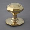 Georgian Brass Octagonal Door Pull