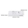 Lightkiwi X9775 50 Watt Dimmable Transformer (24VDC) for LED Under Cabinet Lighting