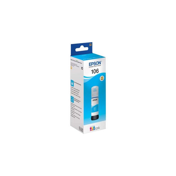 Epson EcoTank 106 Cyan Genuine Ink Bottle