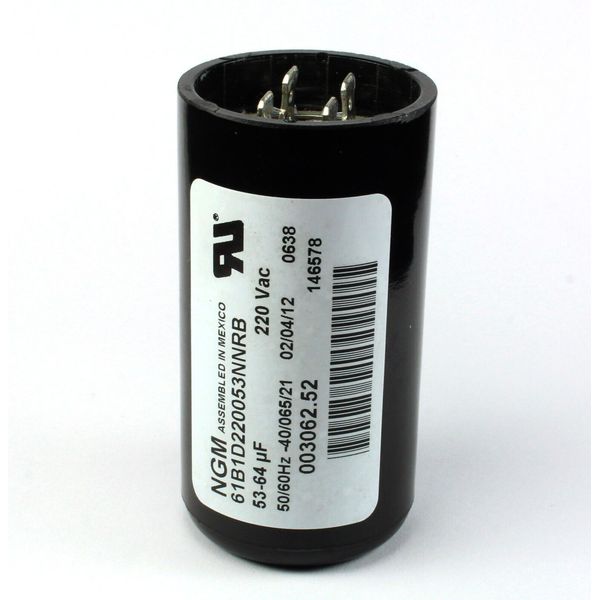 NGM  30B363 53-64 MFD 220VAC Motor Starting Capacitor, 53-64uF