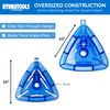 HydroTools by Swimline Clear Super Aero-Vac Weighted Pool Vacuum Head